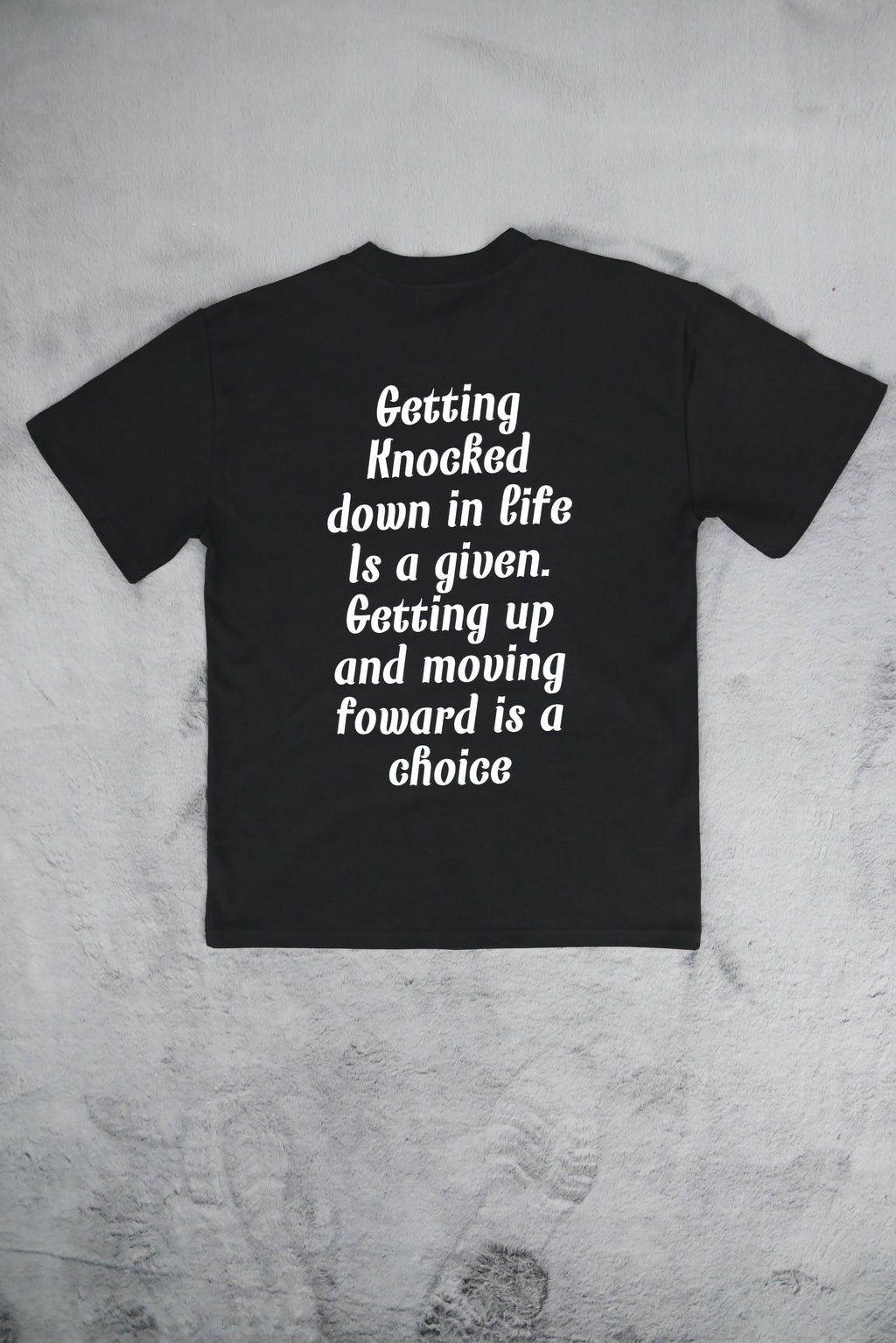 quote style/getting knocked down