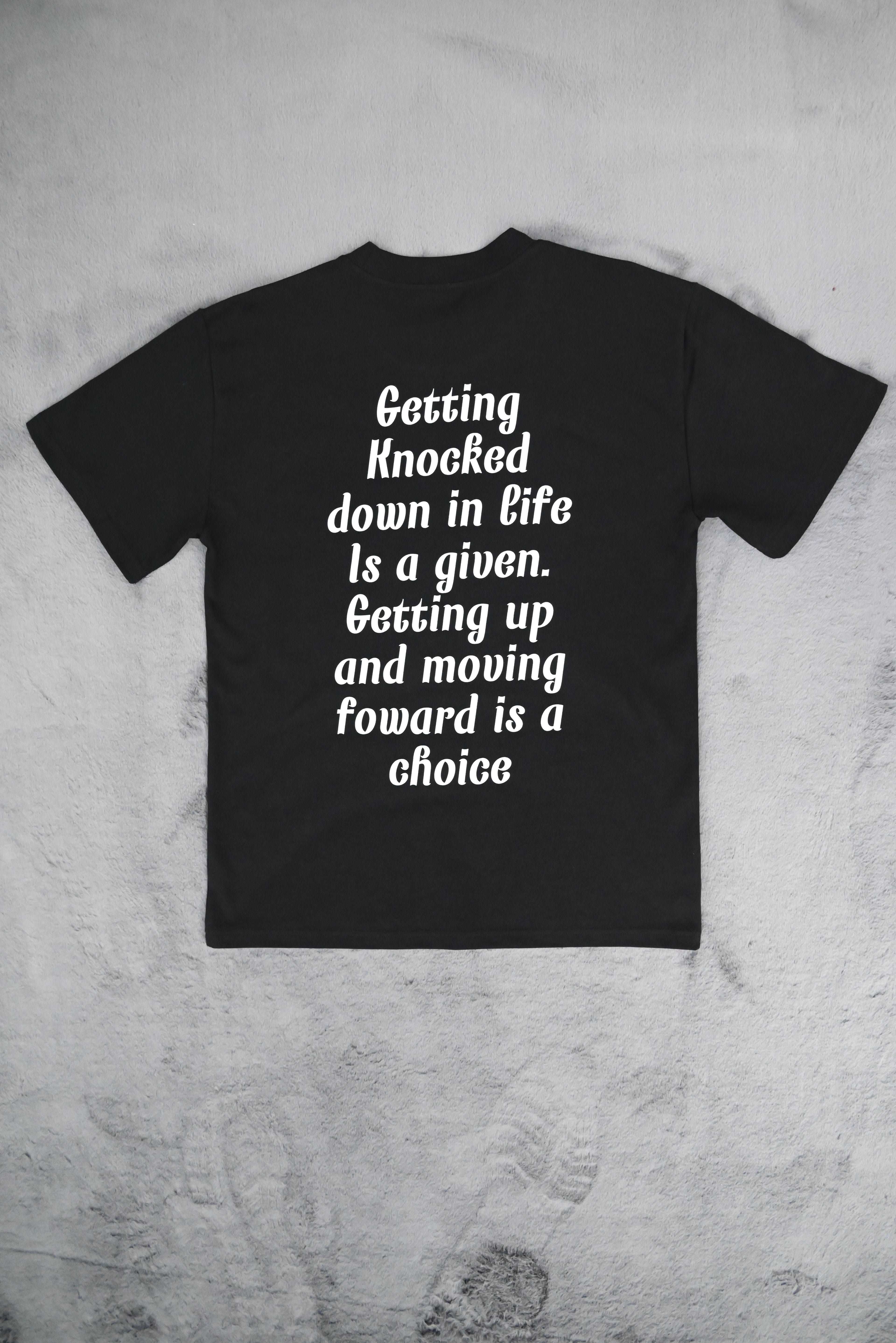 quote style/getting knocked down