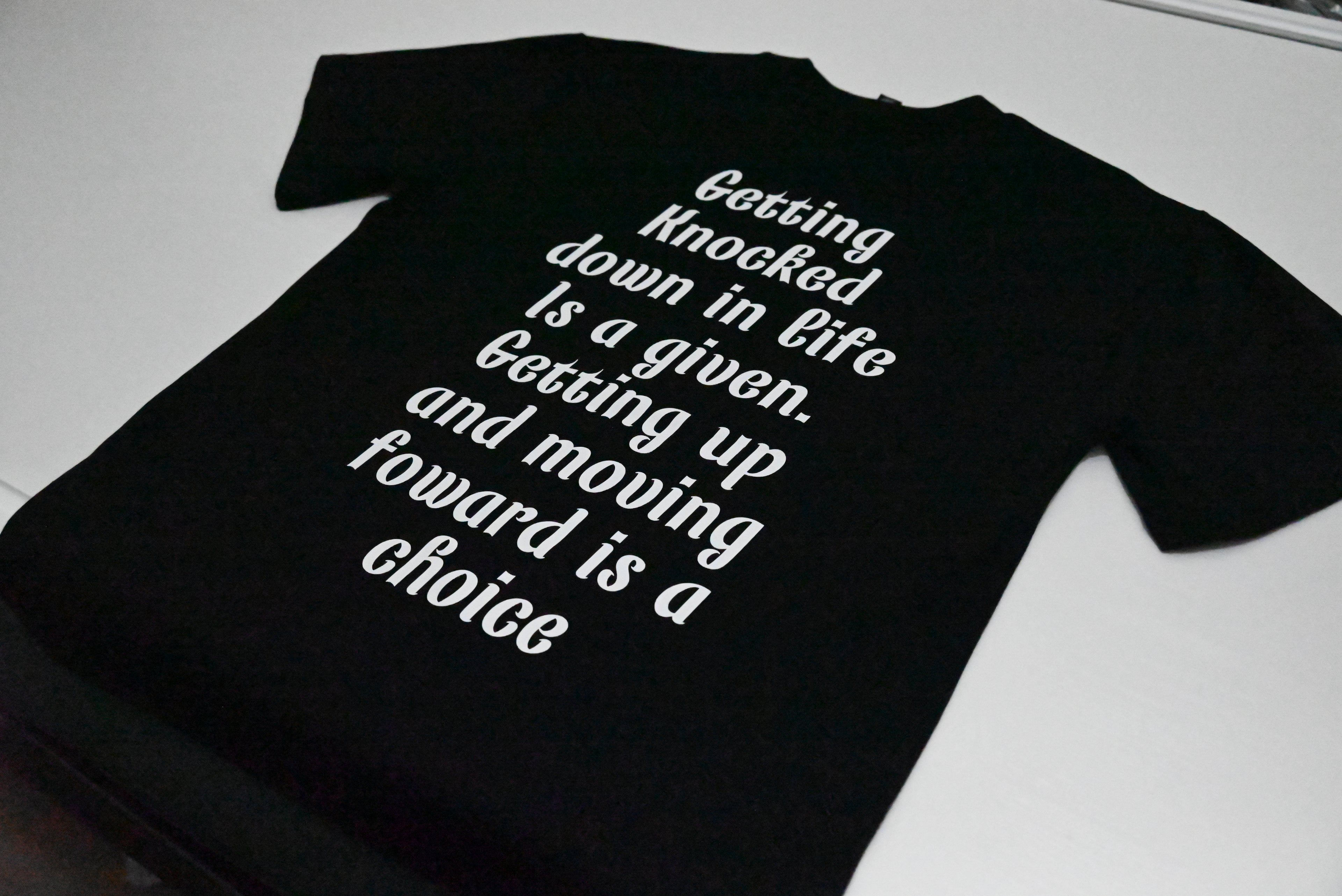 quote style/getting knocked down