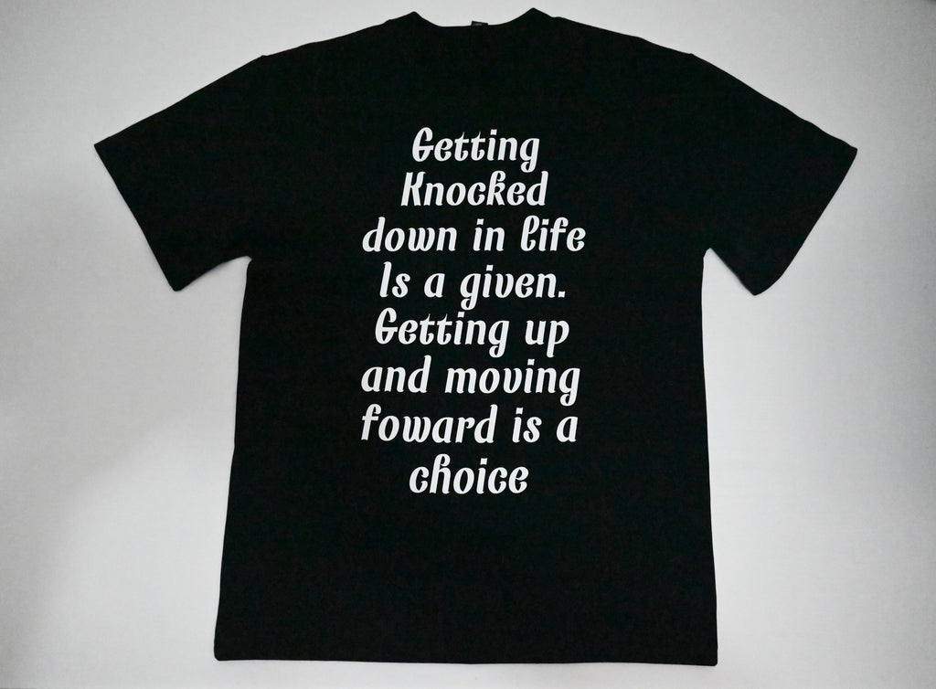 quote style/getting knocked down